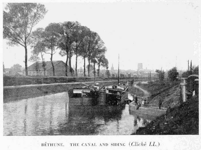 B�THUNE. THE CANAL AND SIDING (Clich� LL.)