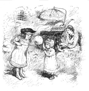 "OH, THE AIR IS PURE AND WHOLESOME WHERE SOME BABIES COO AND REST,
    AND THEY TRIM THEM OUT WITH RIBBONS, AND THEY FEED THEM WITH THE BEST."