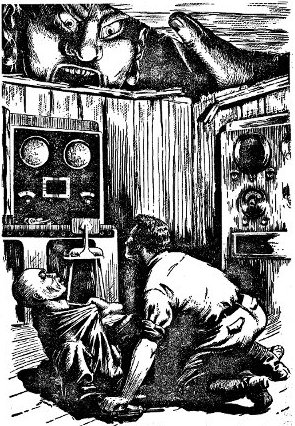 We stared&mdash;frozen&mdash;at the great face above us.