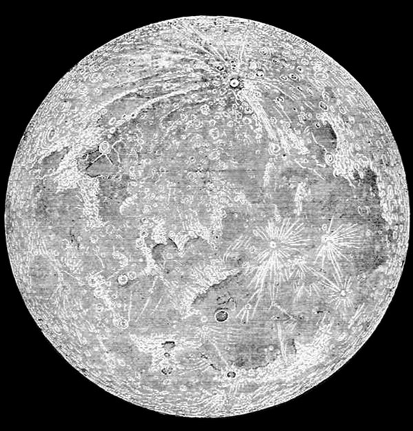 Fig. 3a.

The full moon. (From Ball's Starland.)