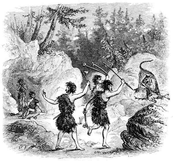 Fig. 77.

Pal�olithic times.