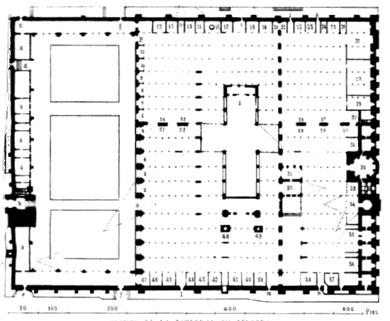 PLANTA DE LA CATEDRAL DE C�RDOBA.
