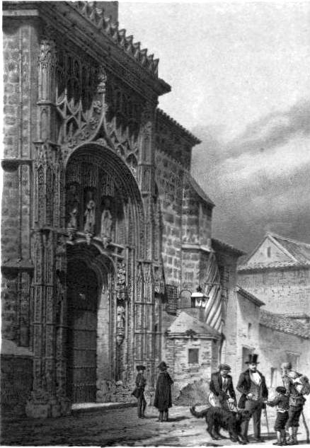 Dib.� del nat.l y lit.� por F. J. Parcerisa Lit. de
Donen, Madrid.
HOSPITAL DE ESP�SITOS.
(C�rdoba.)