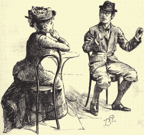 "A MEAN CUSS? ME! REALLY&mdash;!"