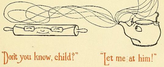 Rolling pin and kettle