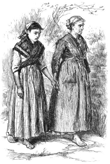 "STILL HOLDING NOUNCE'S HAND, SHE WENT ROUND TO THE FRONT
OF THE HOUSE"