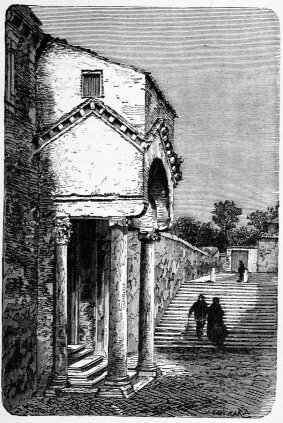 Porche ext�rieur de Saint-Cl�ment.