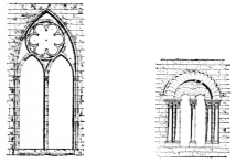 Arc bris� et arc en plein cintre.