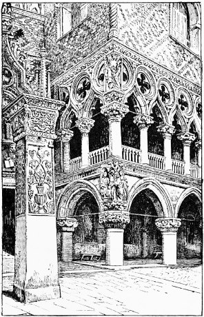 DOGE’S PALACE&mdash;THE JUDGMENT OF SOLOMON CORNER