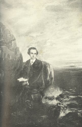 &lsquo;Evening Dreams with the Poets.&rsquo;  (From an Oil
Painting at &lsquo;The Pines.&rsquo;)