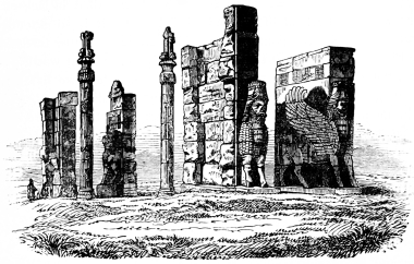 Fig. 88.&mdash;Propylæa of Xerxes at Persepolis.