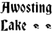 Awosting

Lake