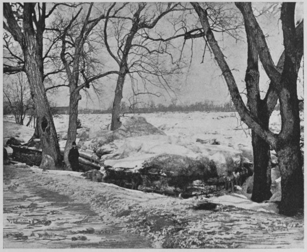 Fig. 2.&mdash;Ice-Gorged River.