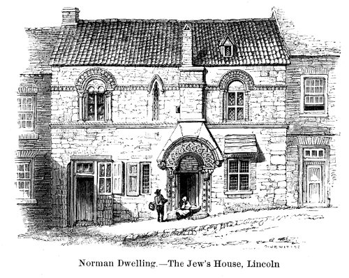 Norman Dwelling.&mdash;The Jew's House, Lincoln
