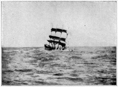 W�hrend die alte Heimat in den Wellen verschwand