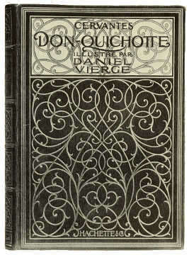 BOOKBINDING IN BLUE MOROCCO, WITH INLAY AND GOLD TOOLING
DESIGNED BY A. SEGAUD, EXECUTED BY P. SOUZE