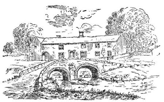 OLD HOUSE AT LOW ROW, CROSBY.