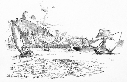 Roumeli Hissar, or the Castle of Europe.

Over against Anatoli Hissar stands Roumeli Hissar, the castle of Europe.
Its plan is said to be the cypher of Mohammed.