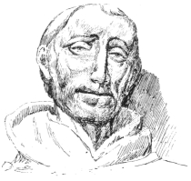 S. FRANCIS FROM THE STATUE OF DELLA ROBBIA AT S. MARIA
DEGLI ANGELI, ASSISI