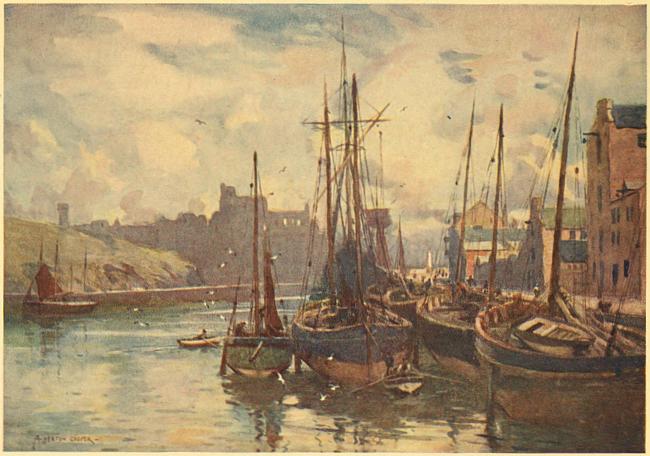 PEEL HARBOUR AND CASTLE.