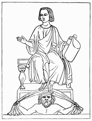 Illustration: Fig. 91.&mdash;Christ with the Doctors.