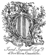 image of book-plate not available: JaredIngersoll Esqr.

of New Haven Connecticut.