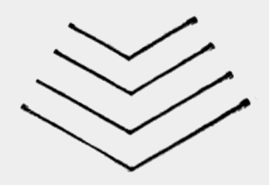 four
v-shaped lines
