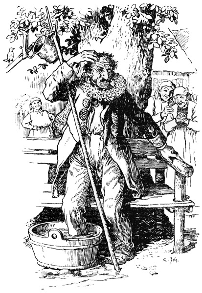 Nachtw�chter in der Wasserb�tte