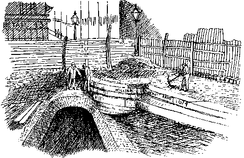 END OF HOLBORN BRIDGE, TAKEN FROM THE SOUTH, AND PART OF HOLBORN HILL.
JUNE 2, 1840.