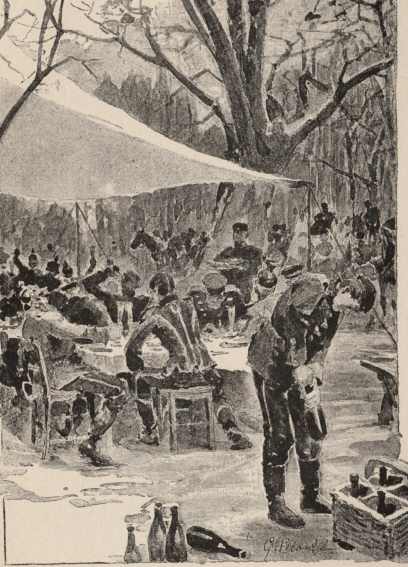 &ldquo;I heard the clinking of glasses.&rdquo;