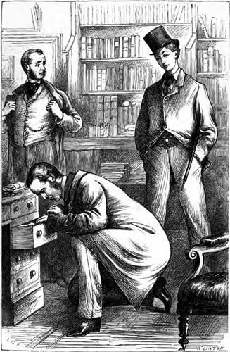 "I might as well see whether there is
      any sign of violence having been used."