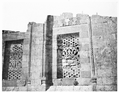 Fig. 12.&mdash;WINDOW OF A TURBEH, FIRDAUS.