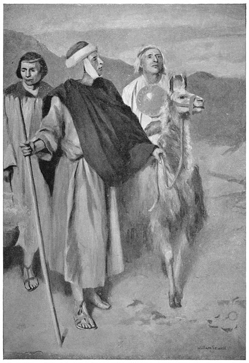 &ldquo;Conducting the white llama to the spot where the sacrifice was to be made&rdquo;