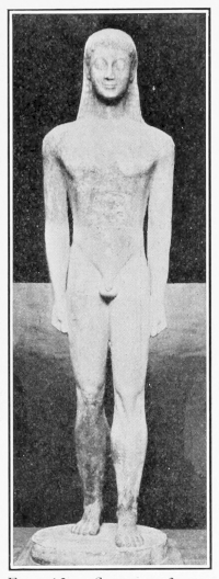 Statue of so-called
Apollo of Melos.