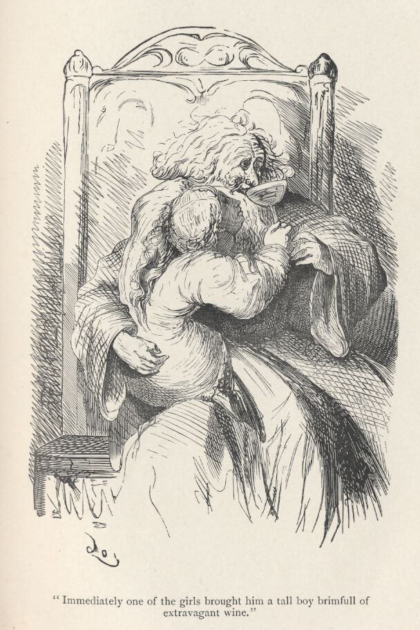 One of the Girls Brought Him Wine--1-07-018
