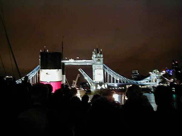 Floodlit Tower Bridge