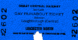 My GCR ticket